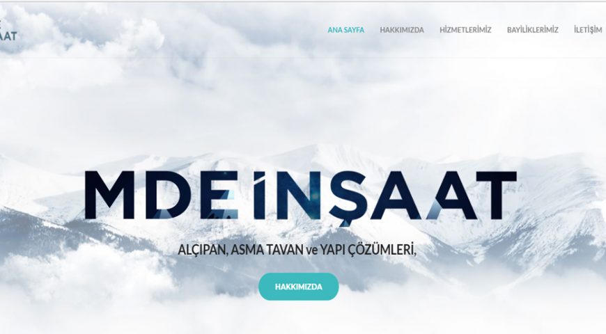 MDE Yenilenen Web Sitemiz ile Hizmetinizdeyiz